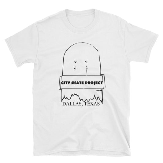 CSP CAMP LOGO Skateboard Short-Sleeve Unisex T-Shirt