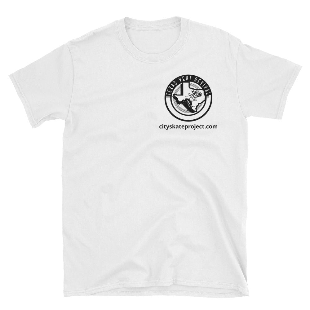 city skate projects vert jam skateboarding session Short-Sleeve Unisex T-Shirt