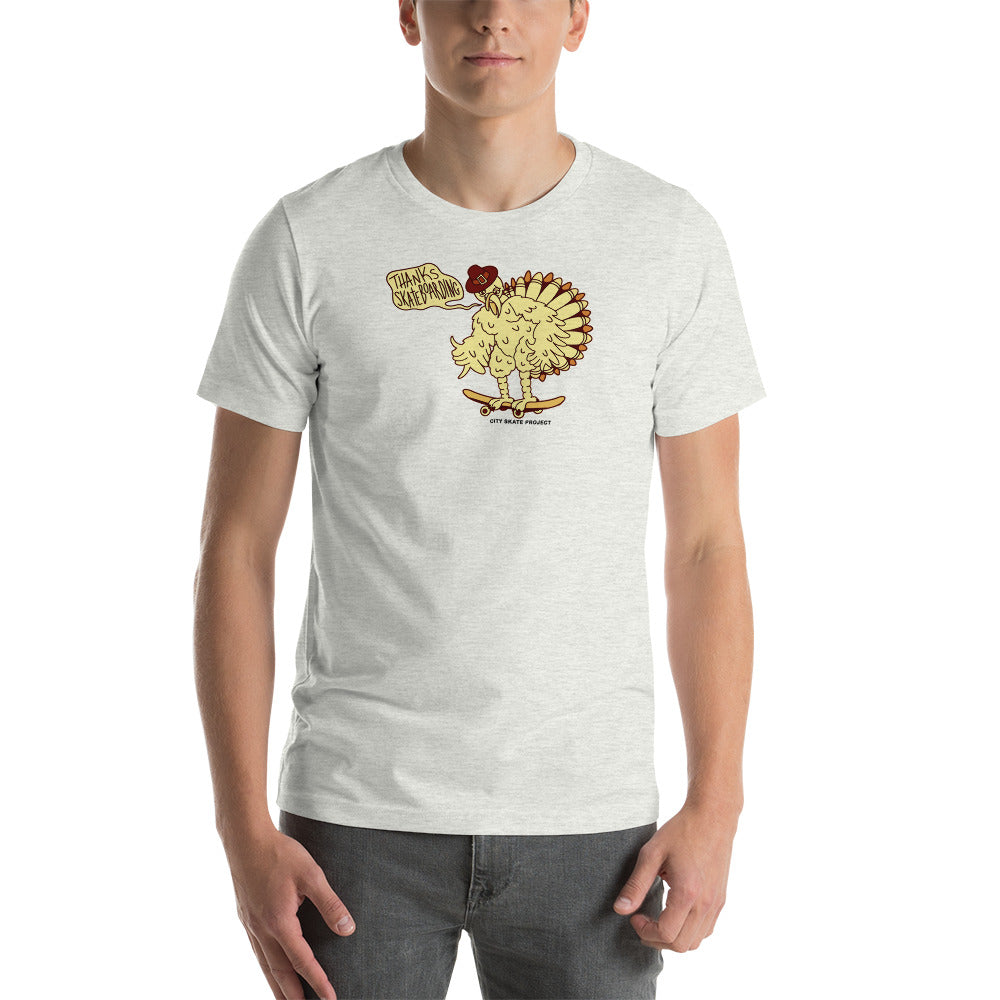 Turkey Skate Short-Sleeve Unisex T-Shirt