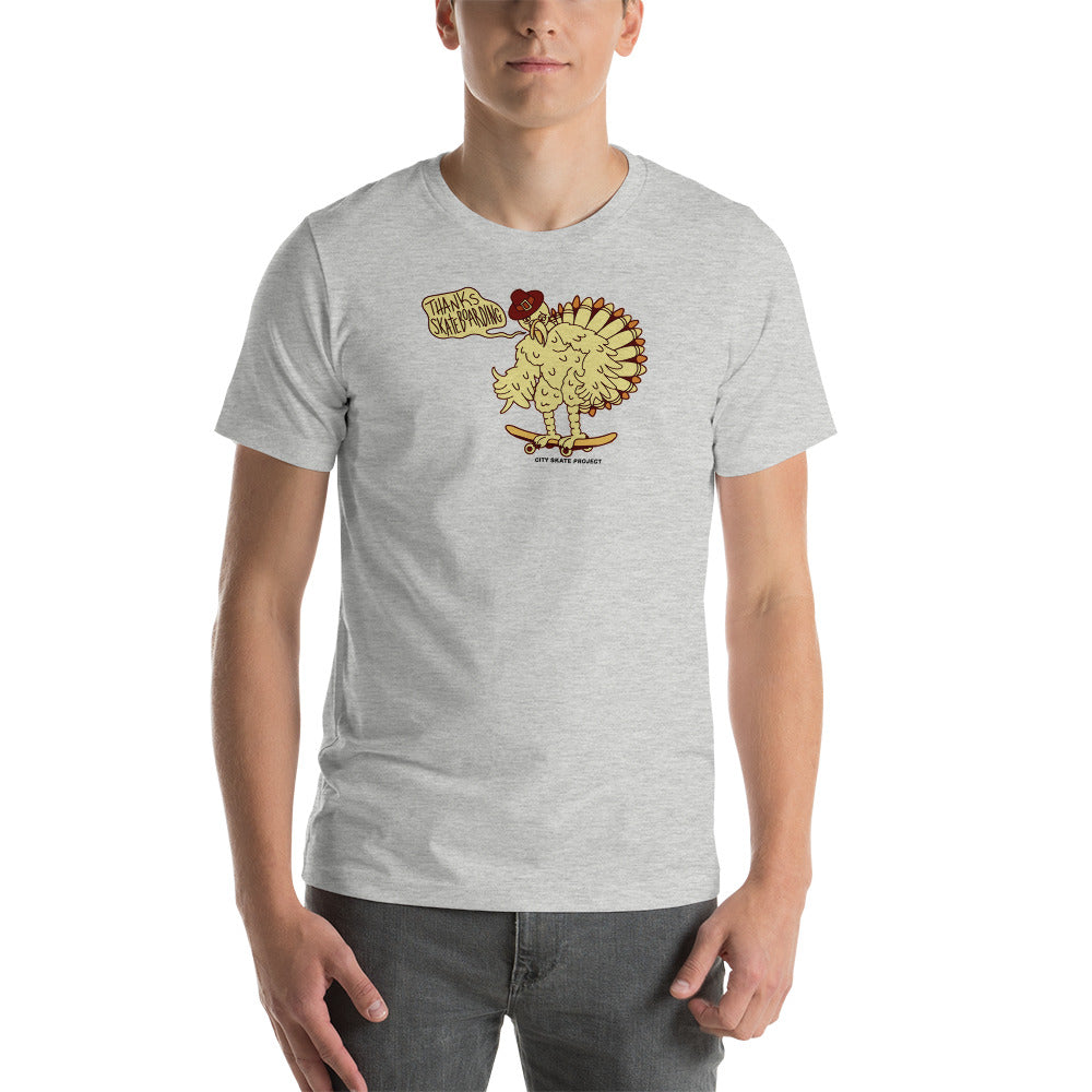 Turkey Skate Short-Sleeve Unisex T-Shirt