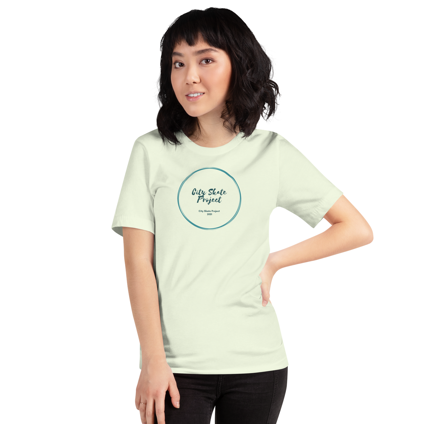 CSP circle Logo v45 Short-Sleeve Unisex T-Shirt