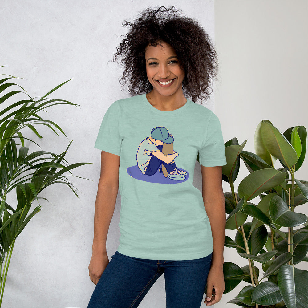 City Skate Project "love this board series" Unisex t-shirt 1