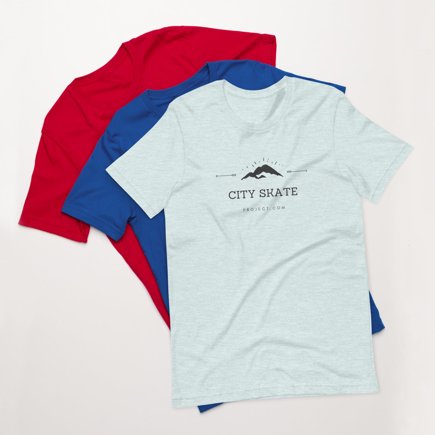 CSP Mountain vides logo Unisex t-shirt