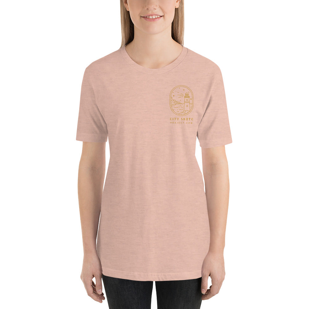 CSP Seaside Logo Short-Sleeve Unisex T-Shirt