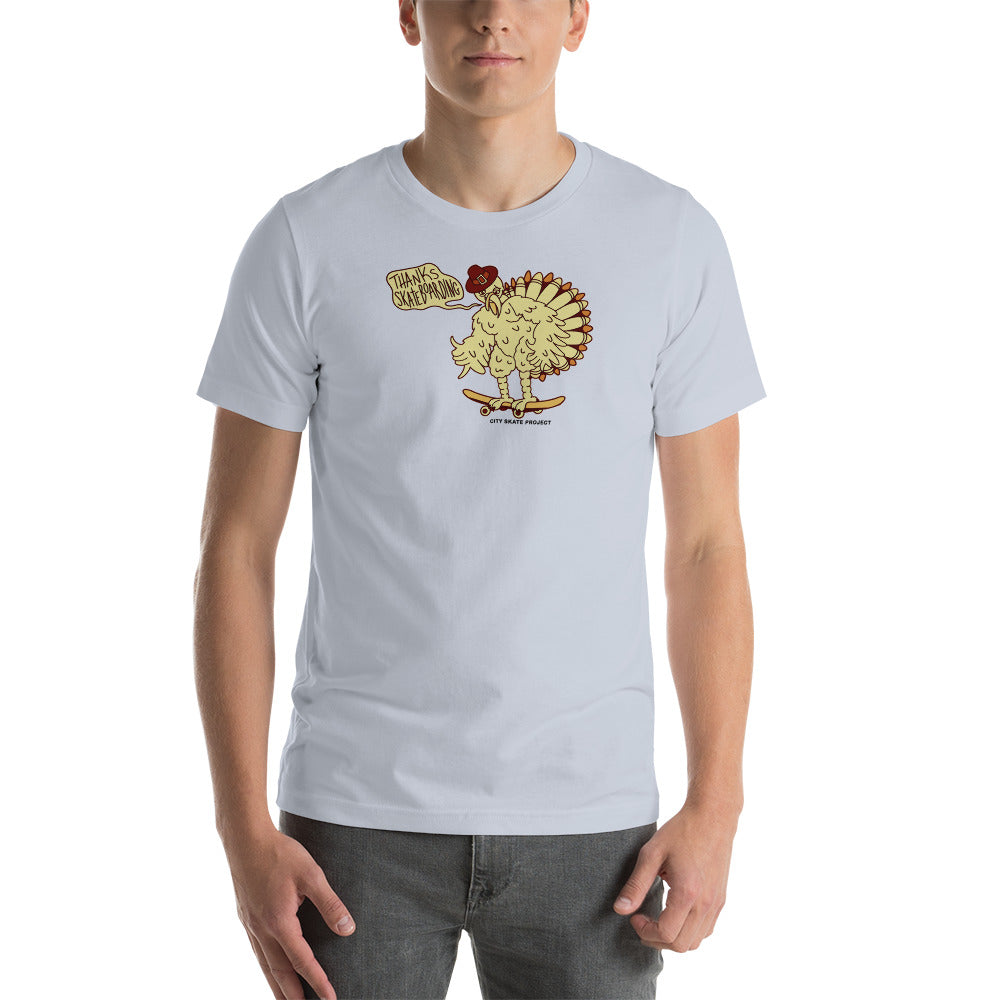 Turkey Skate Short-Sleeve Unisex T-Shirt