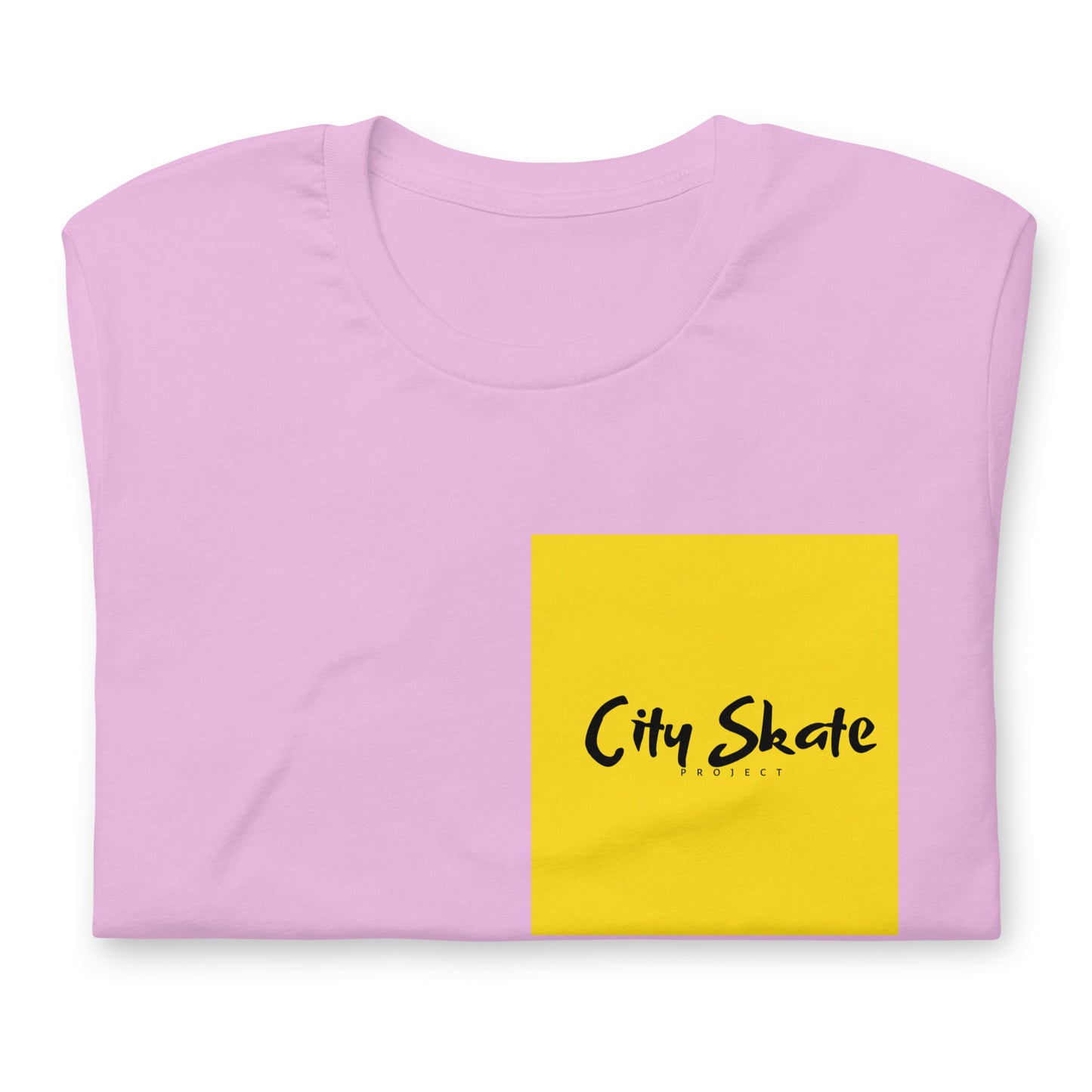 City Skate Project Yellow Brick Block Logo Unisex t-shirt
