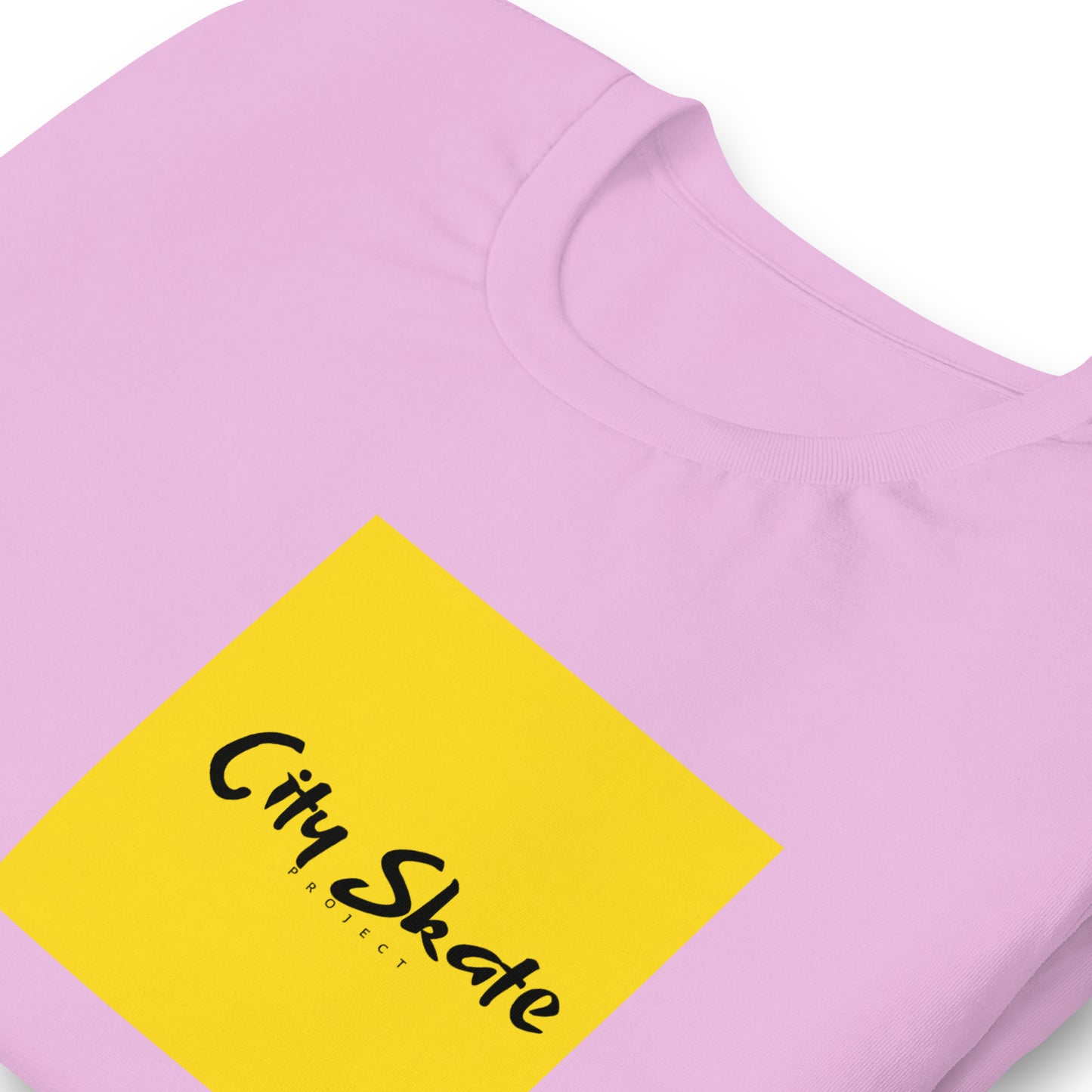 City Skate Project Yellow Brick Block Logo Unisex t-shirt