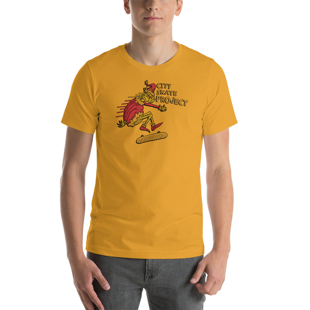 GrinchFlip City Skate Project Short-Sleeve Unisex T-Shirt