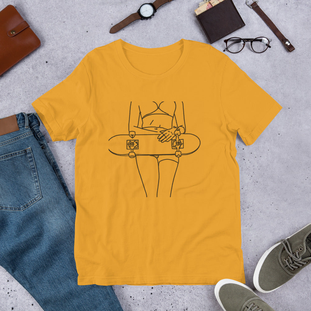 City Skate Project "hold on" Unisex t-shirt
