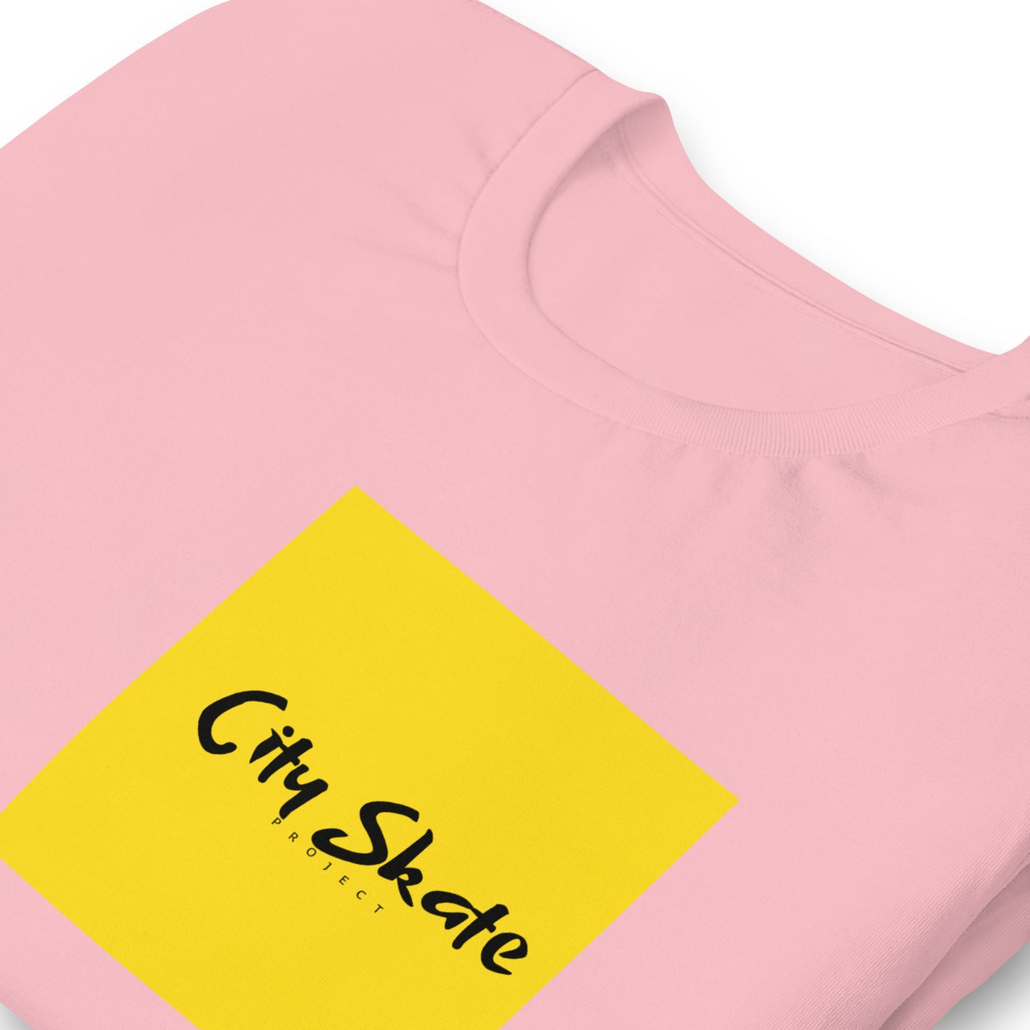 City Skate Project Yellow Brick Block Logo Unisex t-shirt