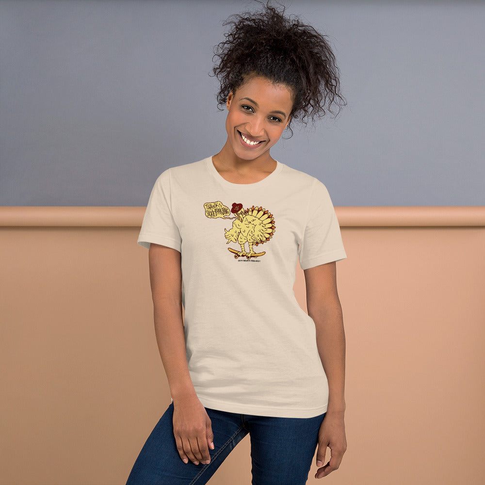 Turkey Skate Short-Sleeve Unisex T-Shirt