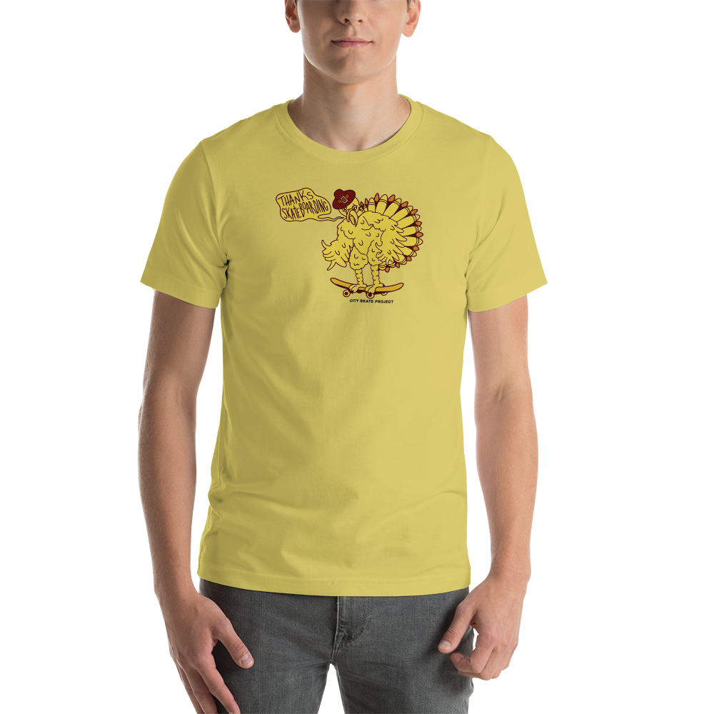 Turkey Skate Short-Sleeve Unisex T-Shirt