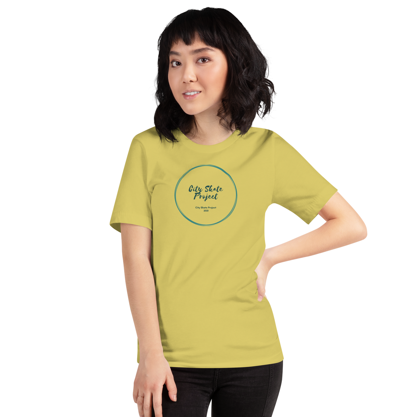CSP circle Logo v45 Short-Sleeve Unisex T-Shirt