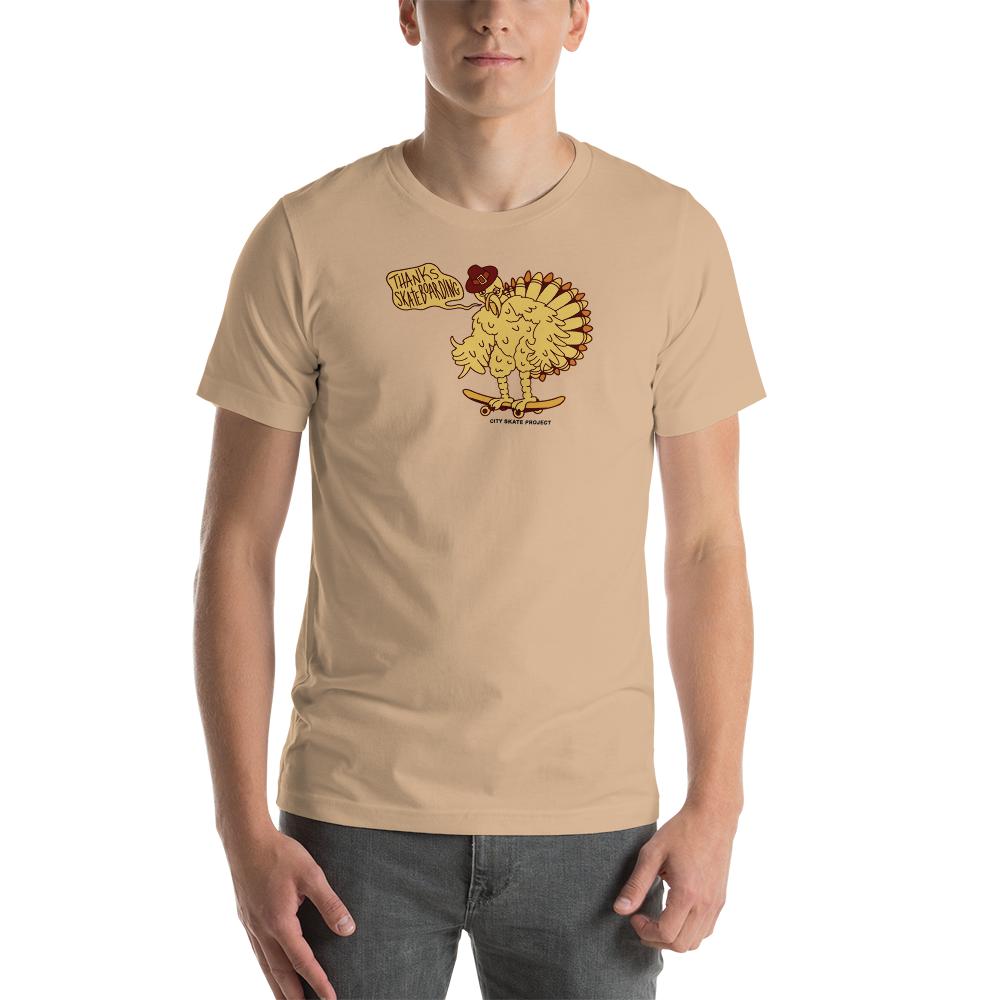 Turkey Skate Short-Sleeve Unisex T-Shirt