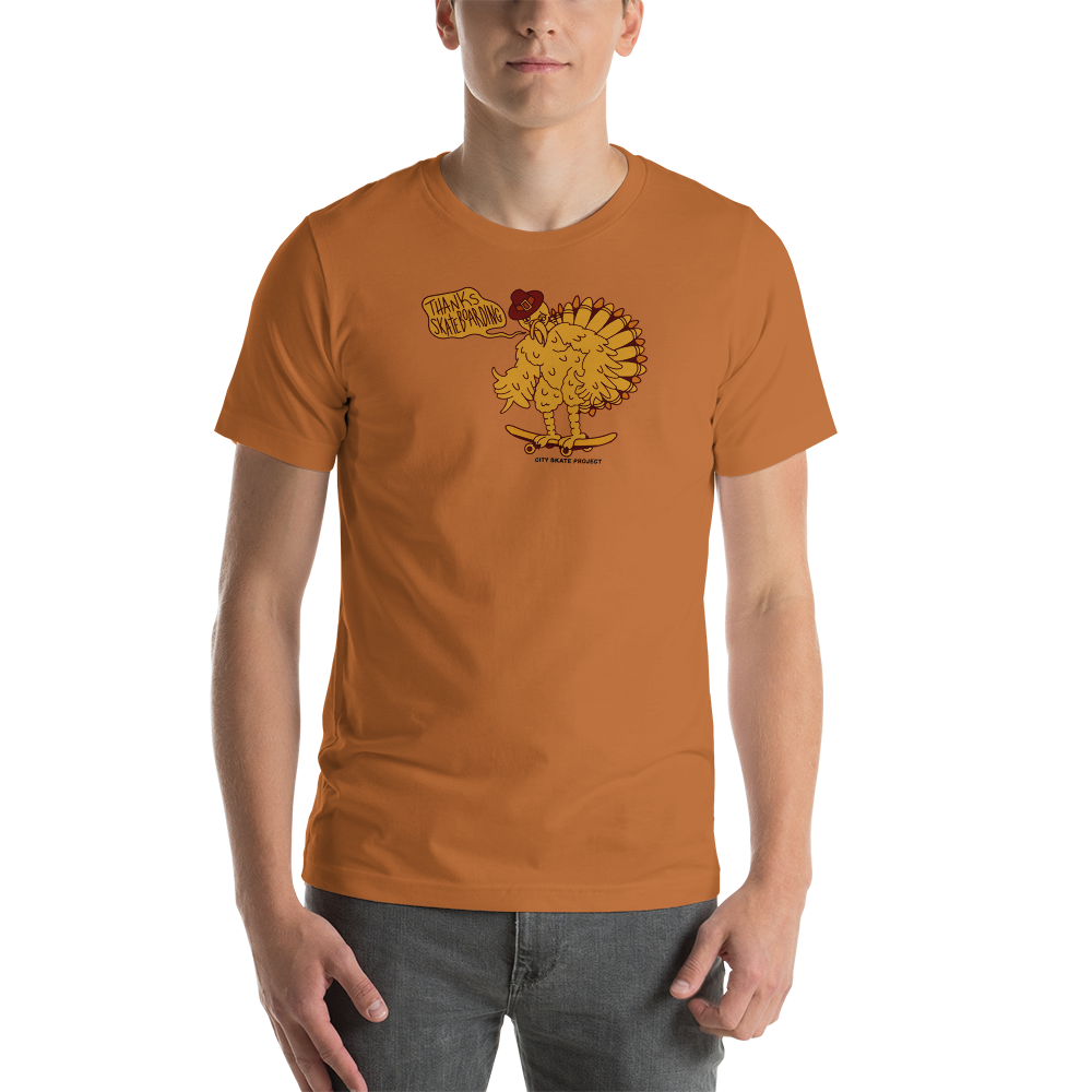 Turkey Skate Short-Sleeve Unisex T-Shirt
