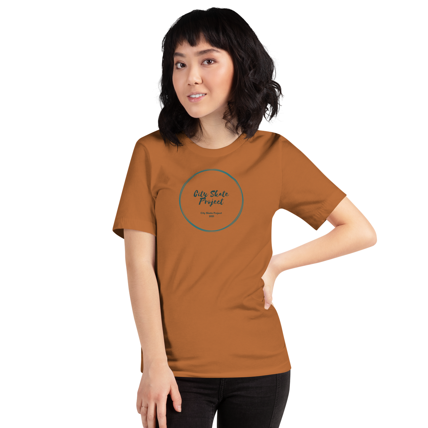 CSP circle Logo v45 Short-Sleeve Unisex T-Shirt