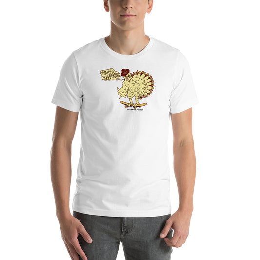 Turkey Skate Short-Sleeve Unisex T-Shirt