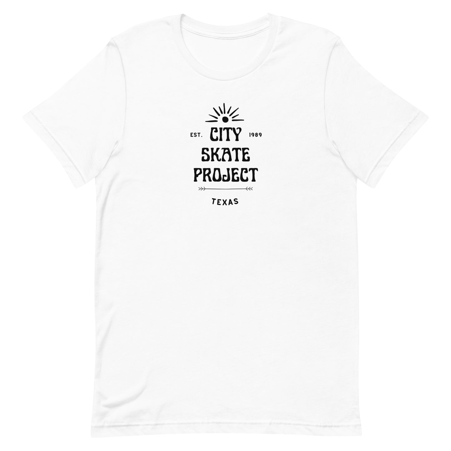 City Skate Project est 1989 Unisex t-shirt