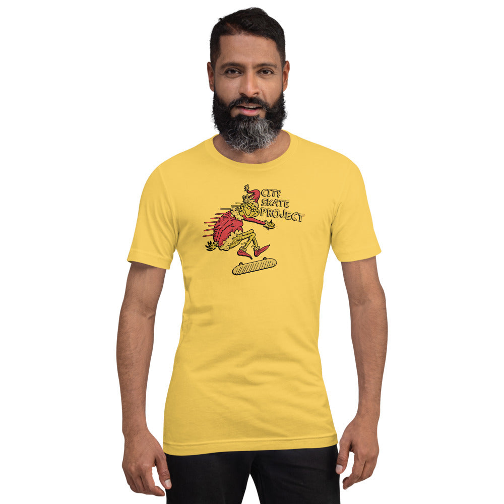 GrinchFlip City Skate Project Short-Sleeve Unisex T-Shirt