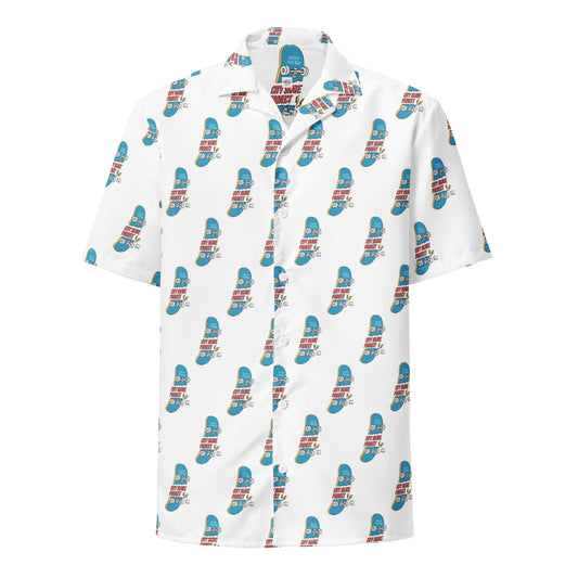 Push Up City Skate Project All Over Print Unisex button up shirt