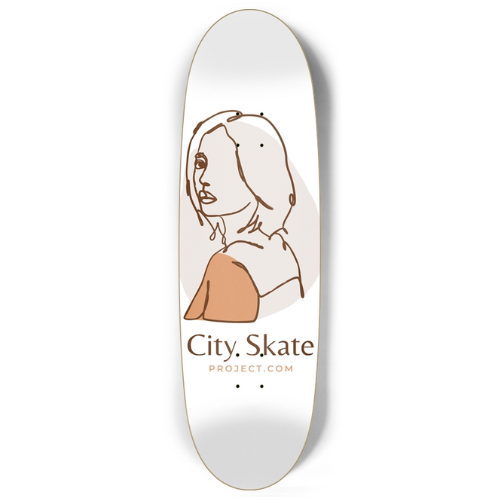 City Skate Project Designer EGG Skateboard