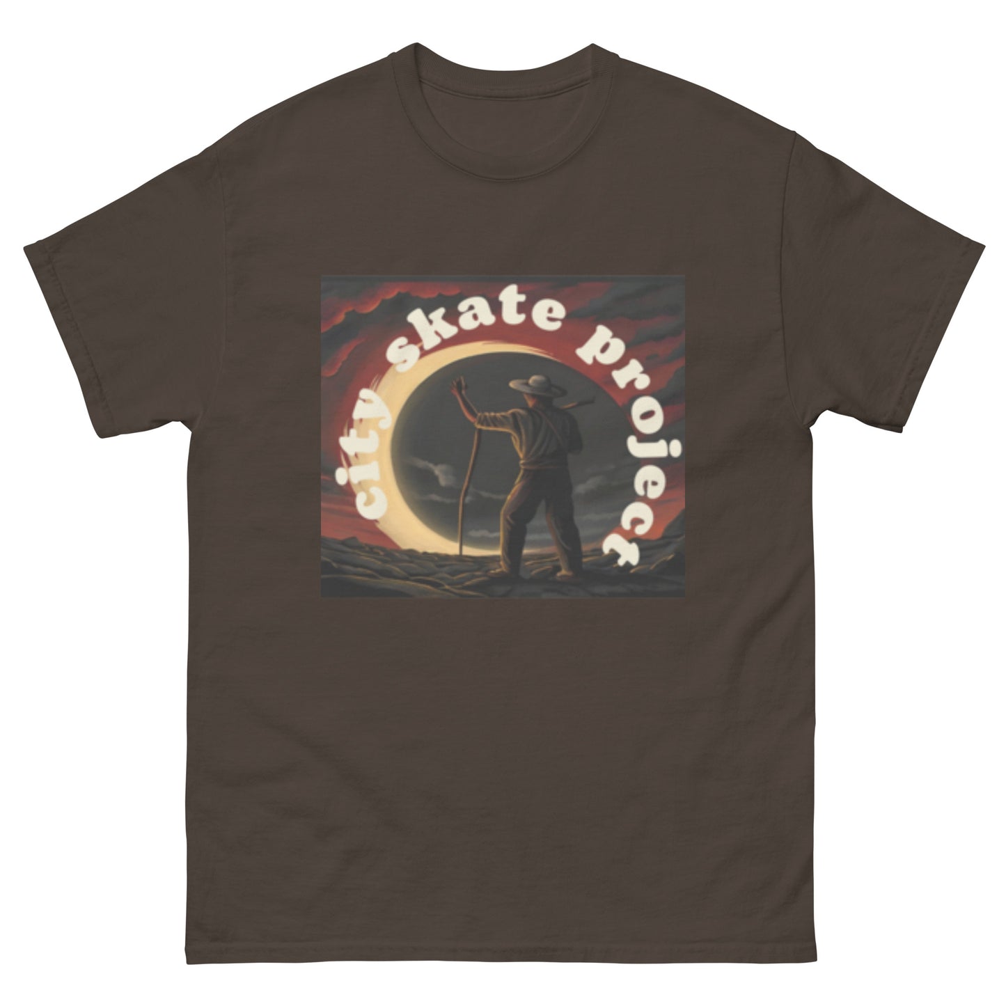 City Skate Project Eclipse 2024 classic tee