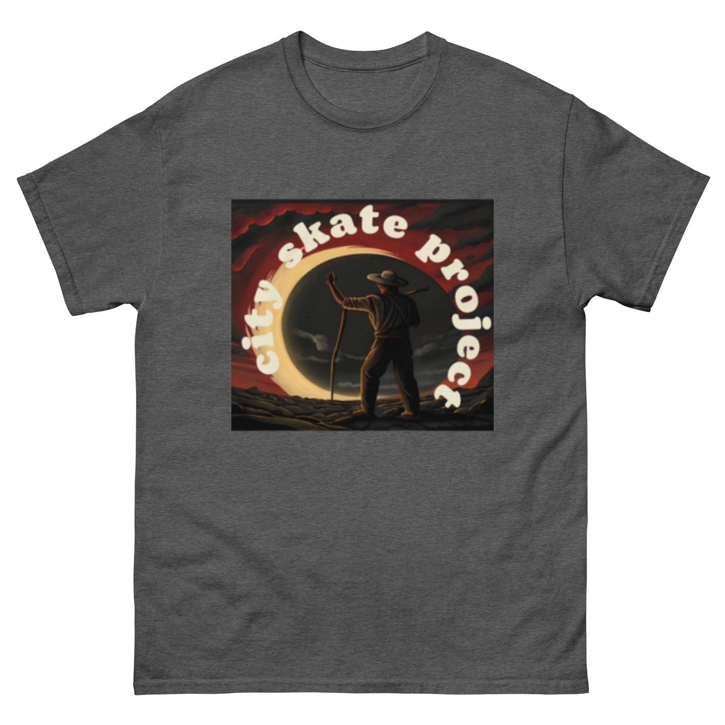 City Skate Project Eclipse 2024 classic tee