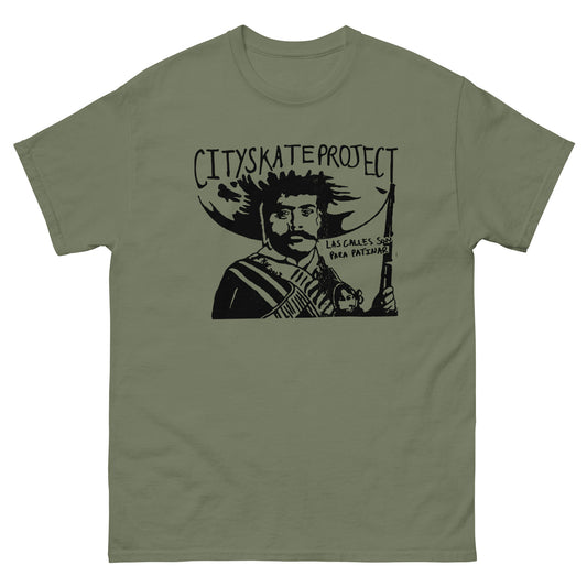 Zapatista Skateboarding T-Shirt - City Skate Project