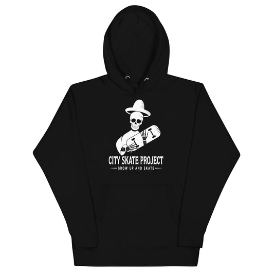 City Skate Project Grow Up and Skate S-Logo 2019 Unisex Hoodie