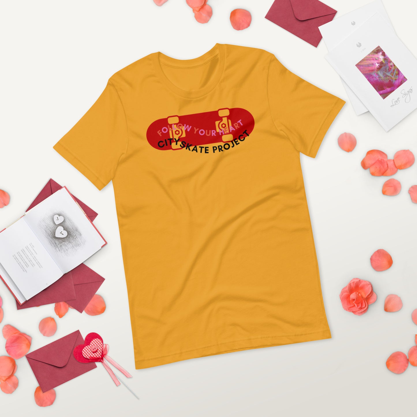 Love Rolls On CSP Unisex t-shirt