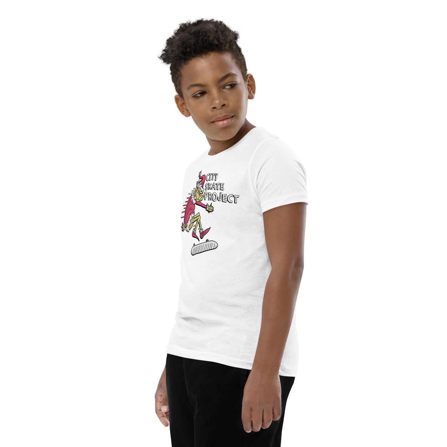 Grinch Flip Youth Short Sleeve T-Shirt