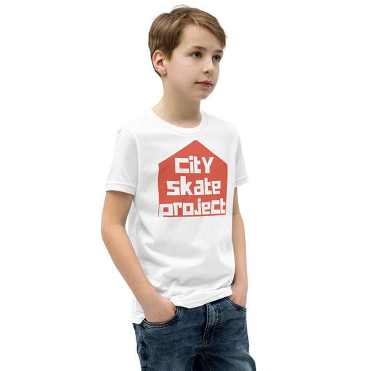 Stay Home and Skate Youth Short Sleeve T-Shirt