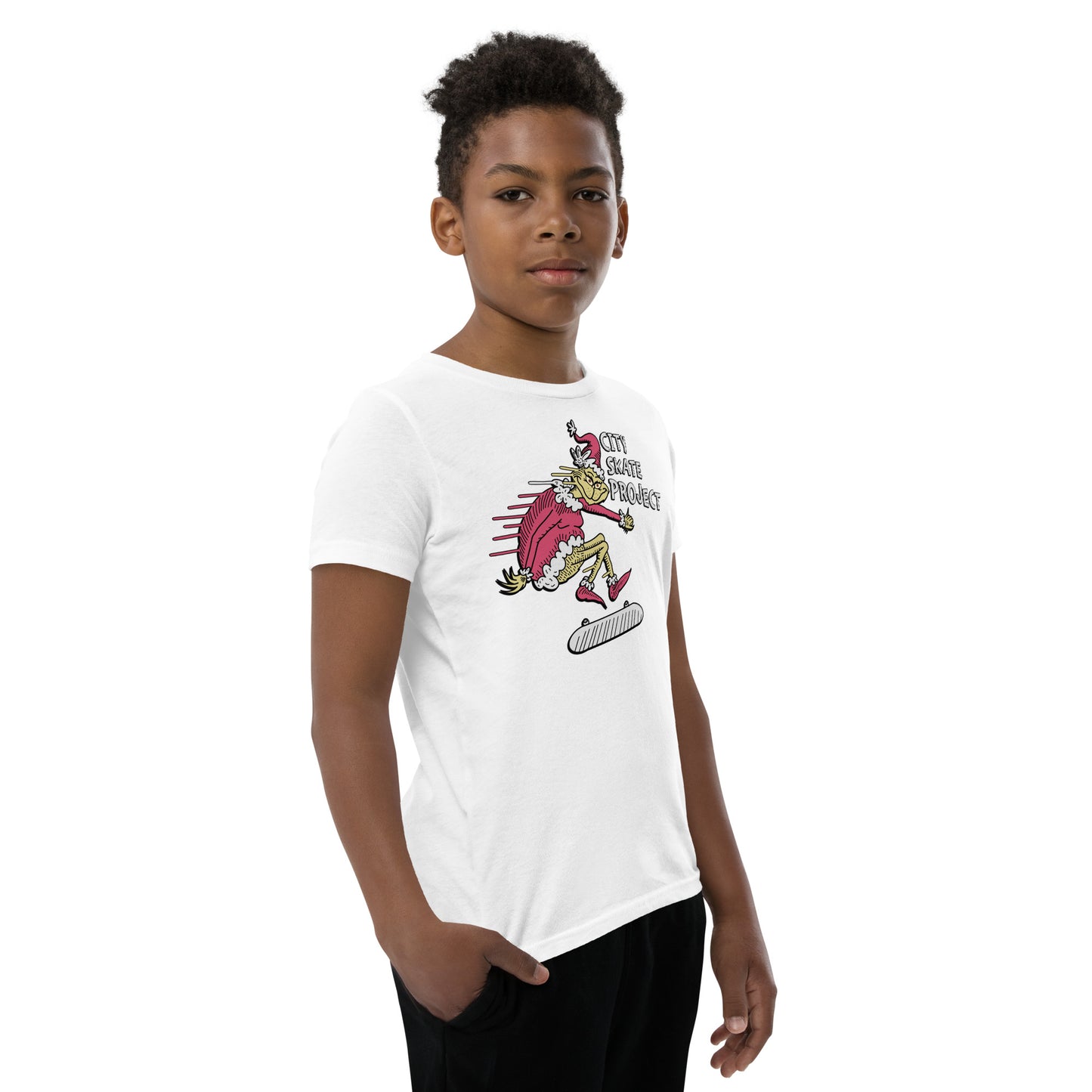 Grinch Flip Youth Short Sleeve T-Shirt