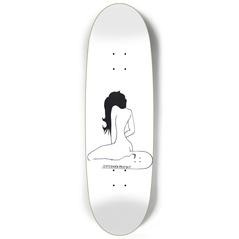 City Skate Project Le One Time Custom Skateboard Deck 9.75"