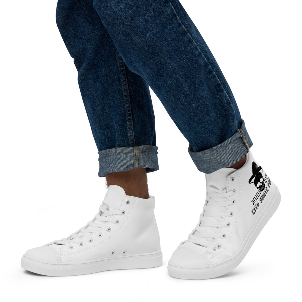 10 years CSP Men’s high top canvas shoes