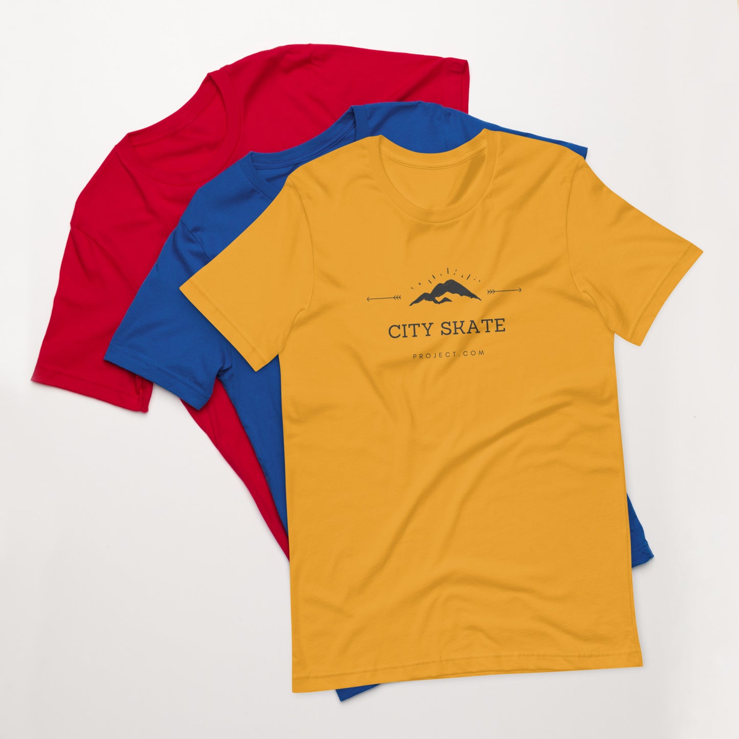 CSP Mountain vides logo Unisex t-shirt