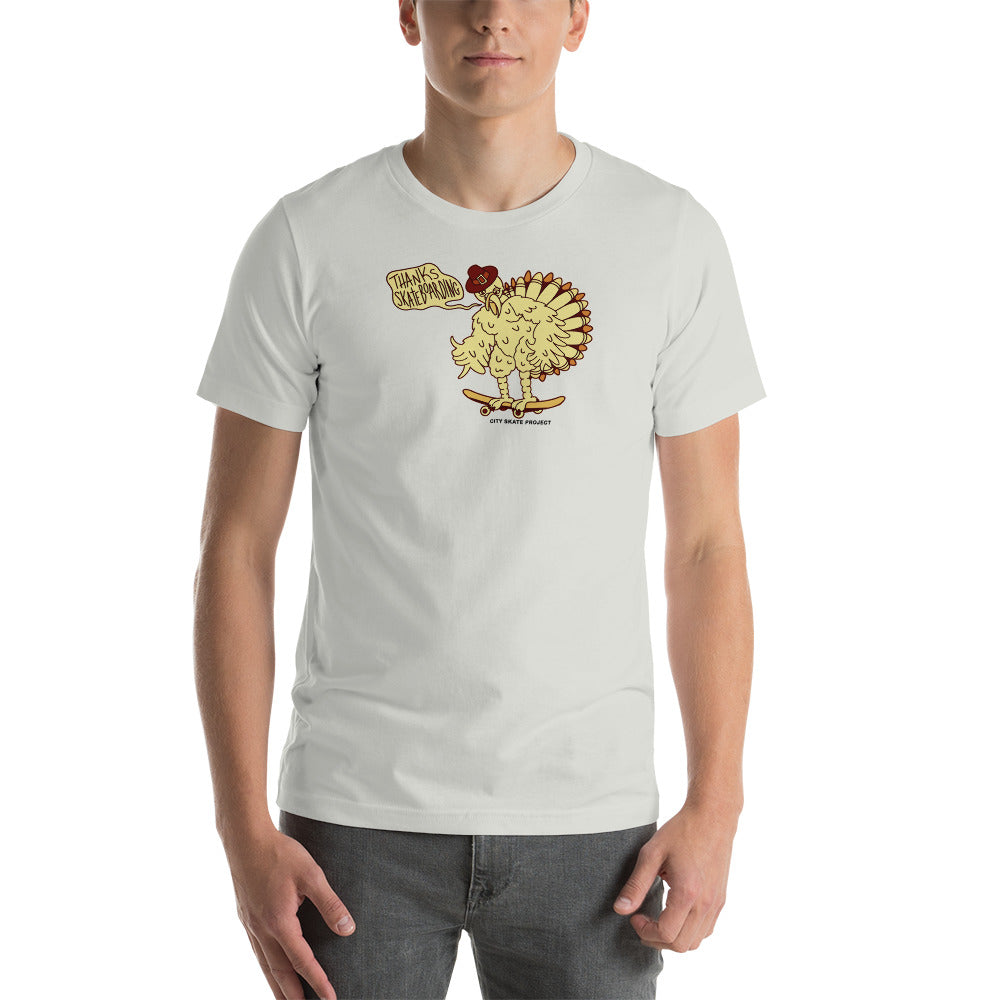 Turkey Skate Short-Sleeve Unisex T-Shirt