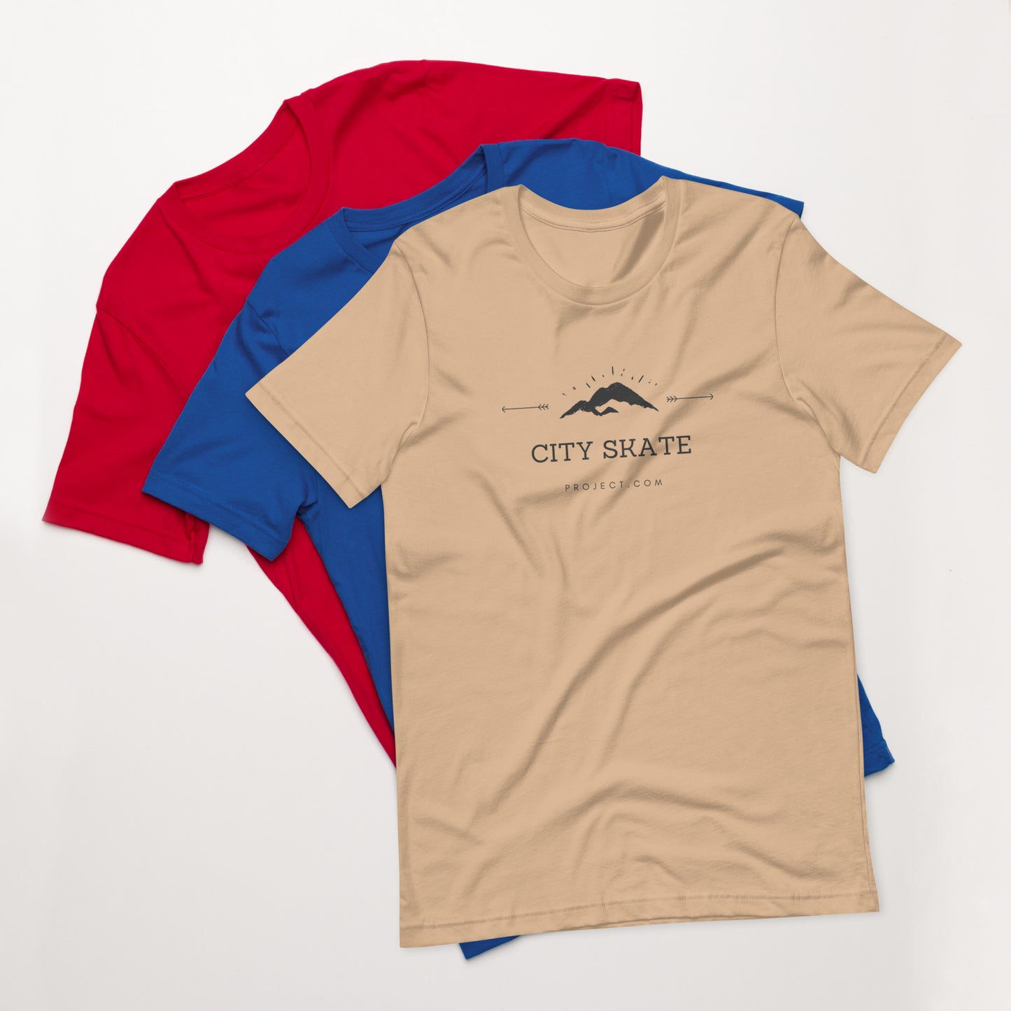 CSP Mountain vides logo Unisex t-shirt